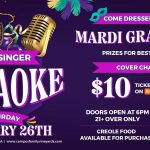 Mardi Gras Karaoke Night!