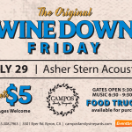 The Original Wine Down Friday – Asher Stern Acoustic