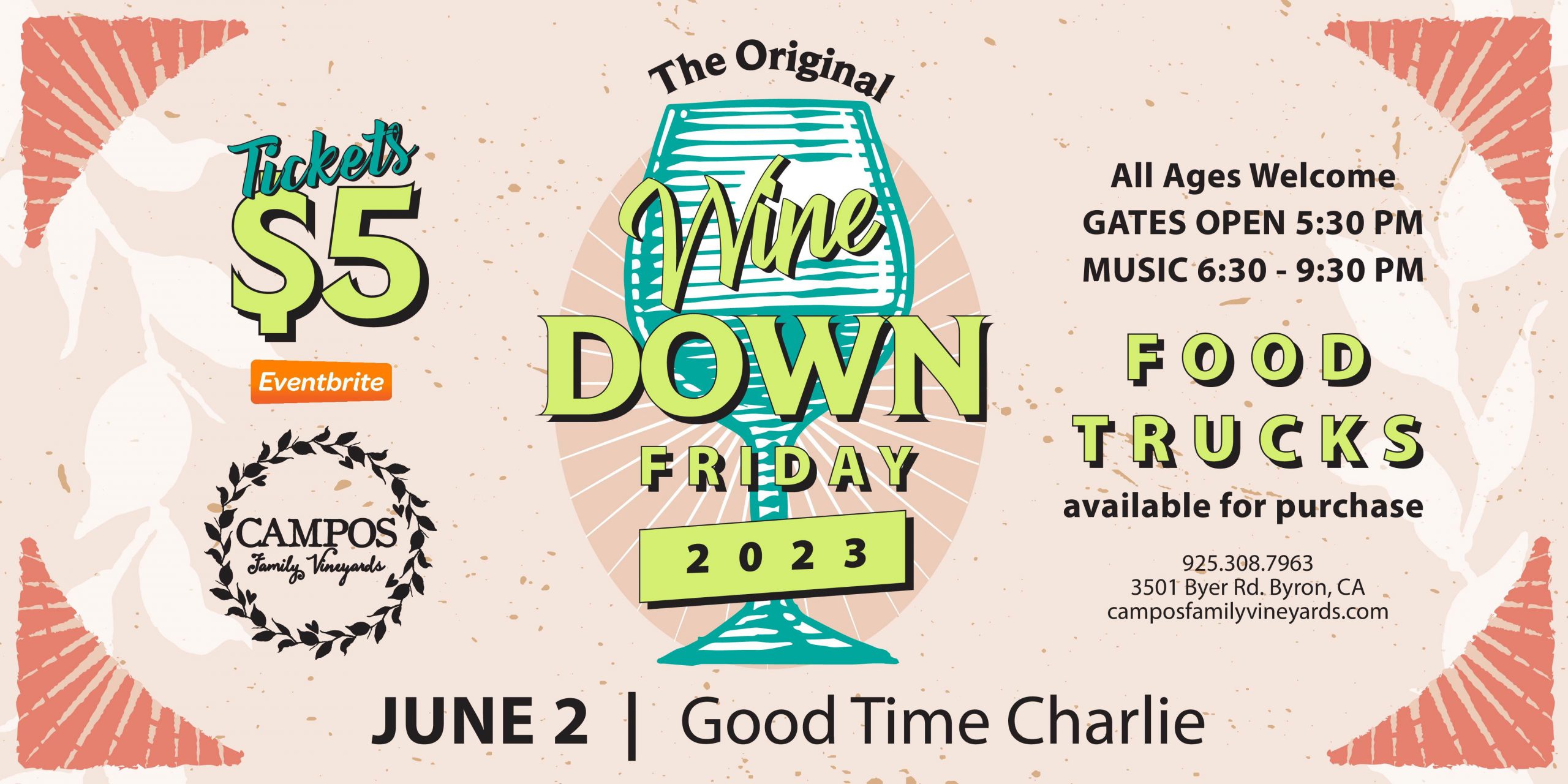 The Original Wine Down Friday - Good Time Charlie!