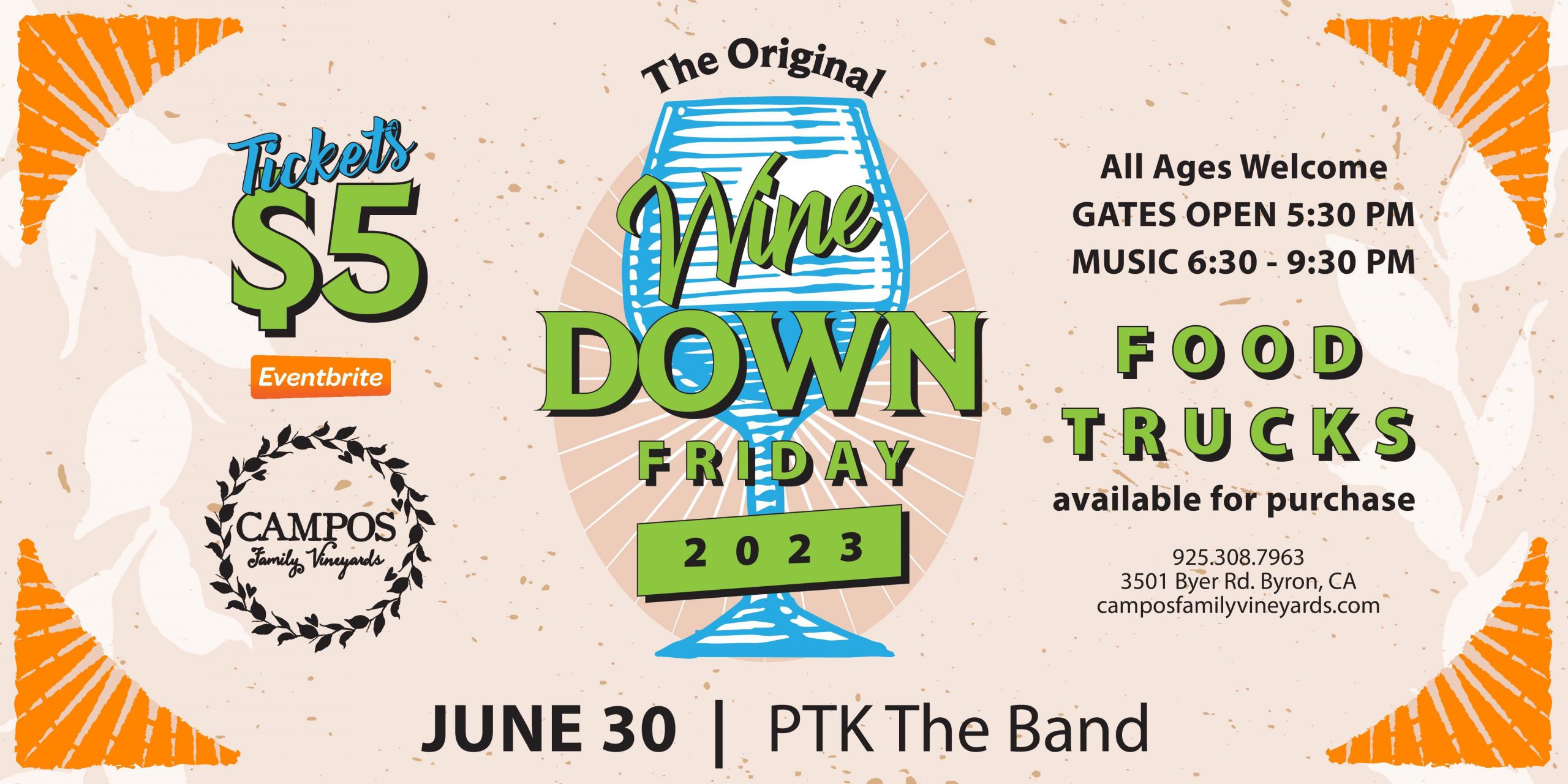 The Original Wine Down Friday - PTK The Band!
