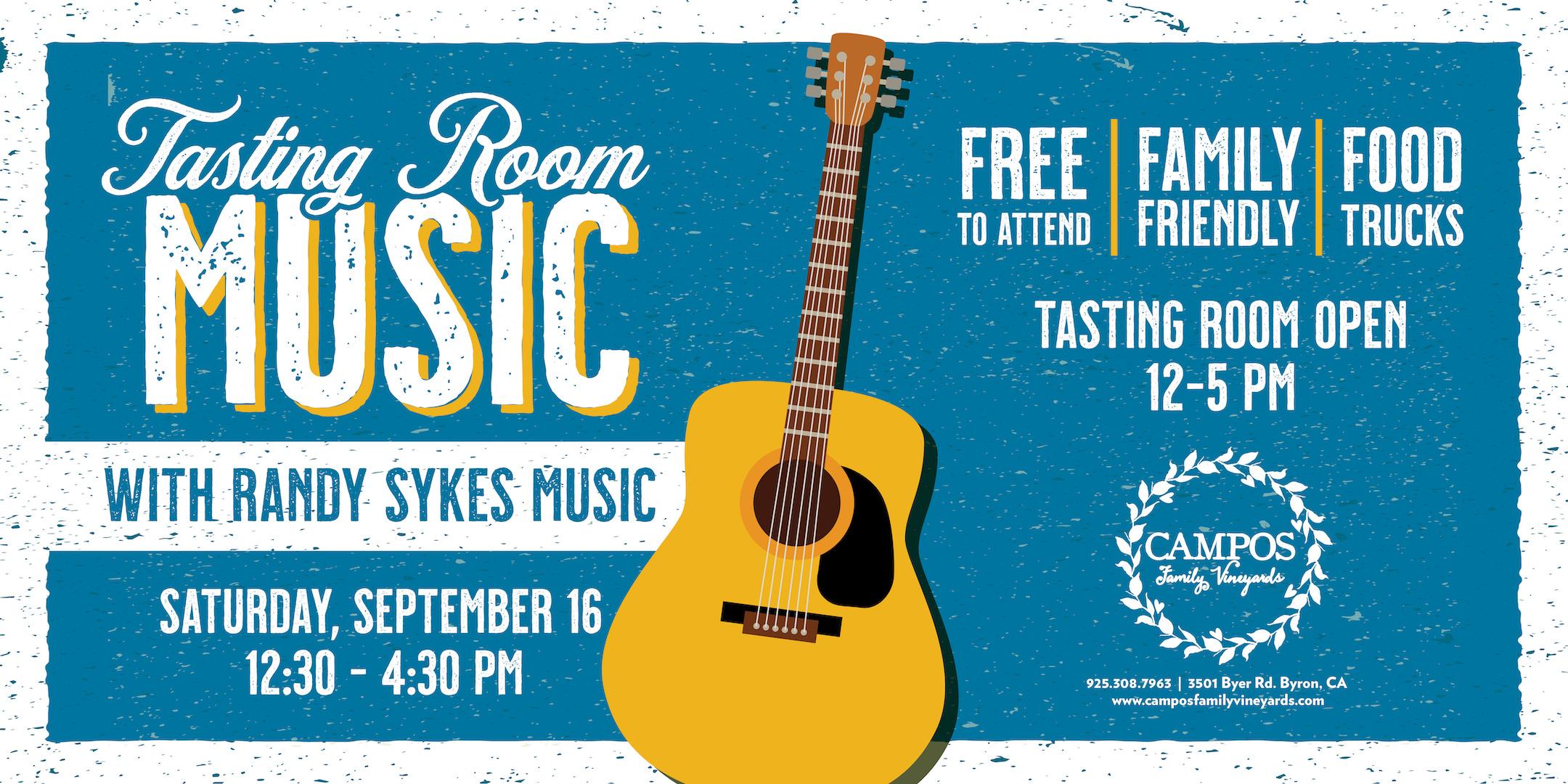 LIVE MUSIC with Randy Sykes!