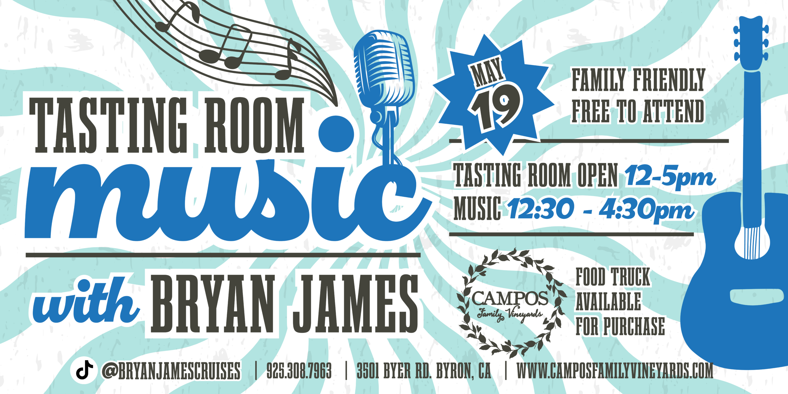 LIVE MUSIC with Bryan James!